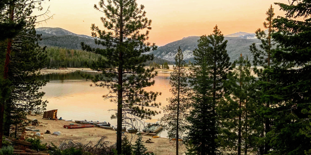 Lake Edison Shoreline From Vermilion Valley Resort